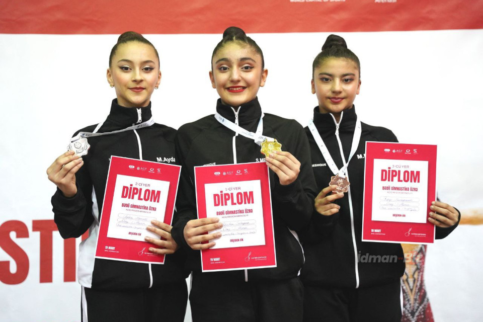 Azərbaycanda bədii gimnastika üzrə açıq regional birinciliyin son qalibləri müəyyənləşib  - YENİLƏNİB + FOTO/VİDEO