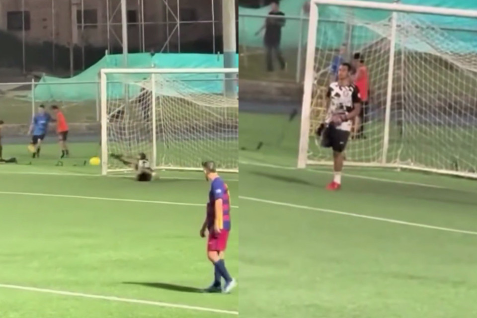 Bir ayaqlı qapıçı sosial şəbəkələrin qəhrəmanına çevrildi