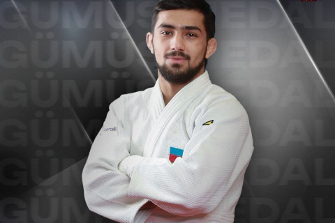 Азербайджанский дзюдоист стал вице-чемпионом Большого шлема