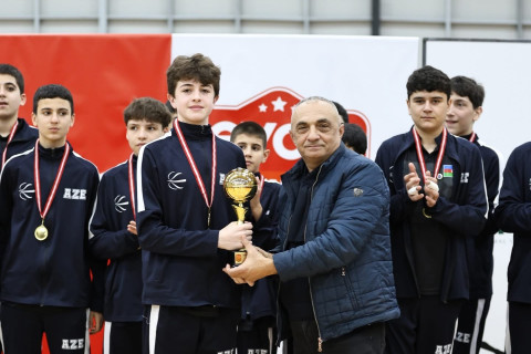 Azərbaycan U-14 basketbol millisi Türkiyədə bürünc medal qazandı - FOTO