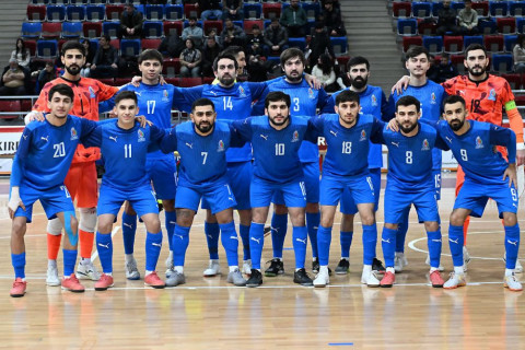 Объявлен состав сборной Азербайджана по футзалу