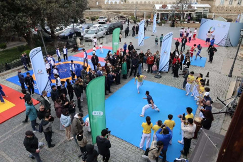 İçərişəhərdə idman bayramı: “Bahar Qalası” festivalı keçirilib - FOTO/VİDEO