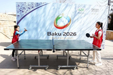 İçərişəhərdə idman bayramı: “Bahar Qalası” festivalı keçirilib - FOTO/VİDEO