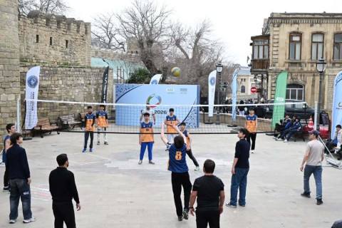 İçərişəhərdə idman bayramı: “Bahar Qalası” festivalı keçirilib - FOTO/VİDEO
