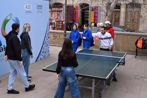 İçərişəhərdə idman bayramı: “Bahar Qalası” festivalı keçirilib - FOTO/VİDEO