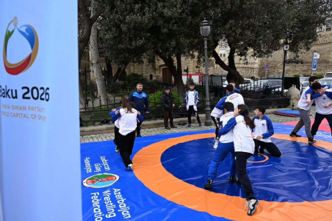İçərişəhərdə idman bayramı: “Bahar Qalası” festivalı keçirilib - FOTO/VİDEO
