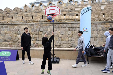 İçərişəhərdə idman bayramı: “Bahar Qalası” festivalı keçirilib - FOTO/VİDEO