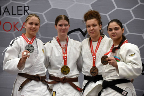 Yeniyetmə cüdoçularımız Almaniyadan altı medulla dönür - FOTO