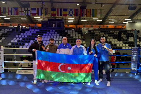 Азербайджанские боксеры завоевали медали на турнире в Венгрии