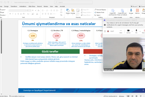Futbol akademiyalarında dönüş mərhələsi - FOTO