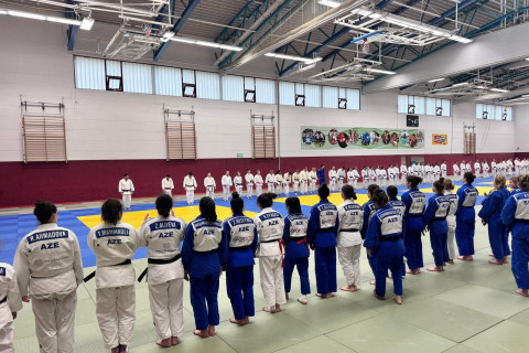 Azərbaycan cüdoçuları Bad-Blankenburqda keçirilən beynəlxalq düşərgəyə qatılıb - FOTO