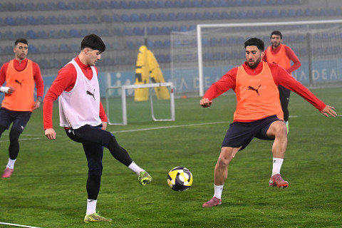 Futbol millimiz beynəlxalq turnirə hazırlığı davam etdirir - FOTO