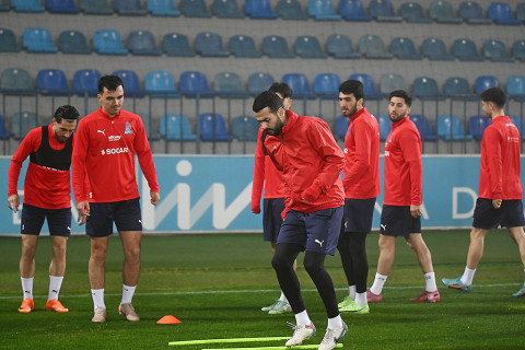 Futbol millimiz beynəlxalq turnirə hazırlığı davam etdirir - FOTO