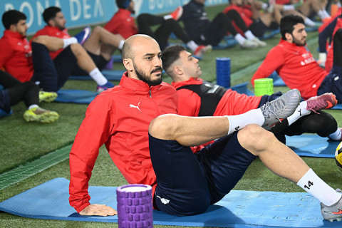 Futbol millimiz beynəlxalq turnirə hazırlığı davam etdirir - FOTO