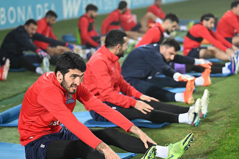 Futbol millimiz beynəlxalq turnirə hazırlığı davam etdirir - FOTO