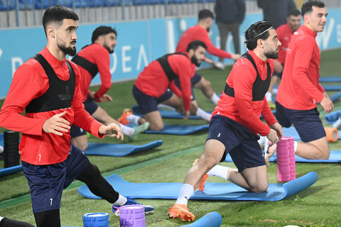Futbol millimiz beynəlxalq turnirə hazırlığı davam etdirir - FOTO