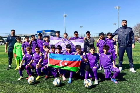 “Sumqayıt” U-11 komandası turnirə uğurlu başladı
