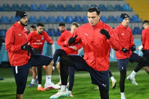 Подопечные Айхана Аббасова провели тренировку в преддверии матча со сборной Сент-Люсии - ФОТО