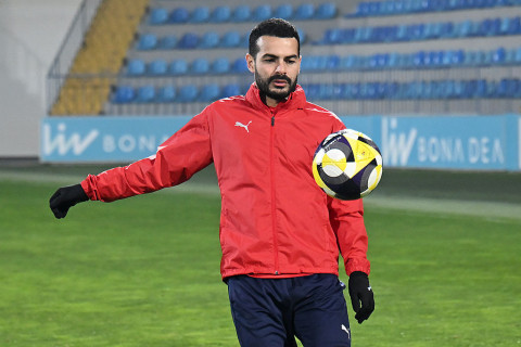 Подопечные Айхана Аббасова провели тренировку в преддверии матча со сборной Сент-Люсии - ФОТО