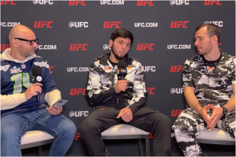 Тофик Мусаев о тренировках с командой Хабиба: "Это как бетонная плита"