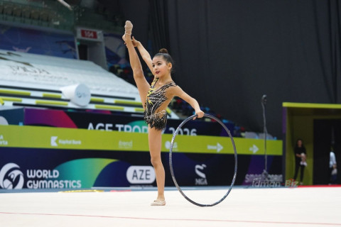 В Азербайджане проходит первенство по художественной гимнастике - ФОТО/ВИДЕО