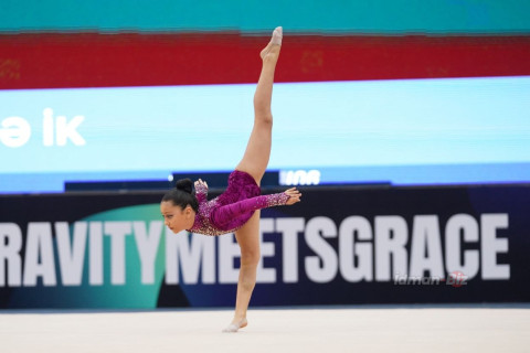 В Азербайджане проходит первенство по художественной гимнастике