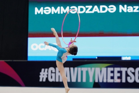 В Азербайджане проходит первенство по художественной гимнастике - ФОТО/ВИДЕО
