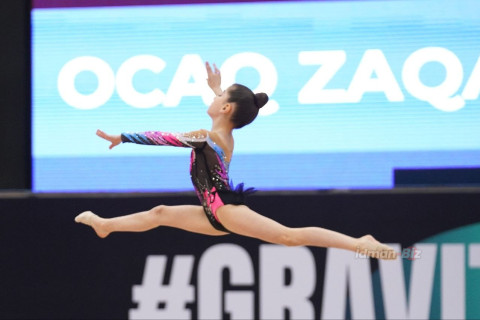 Azerbaijan rhythmic gymnastics championships under way in Baku - PHOTO