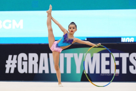 Azerbaijan rhythmic gymnastics championships under way in Baku - PHOTO