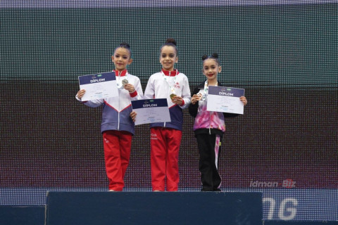 Azerbaijan rhythmic gymnastics championships under way in Baku - PHOTO