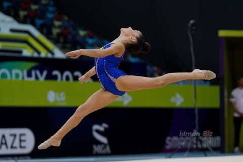 Azerbaijan rhythmic gymnastics championships under way in Baku - PHOTO