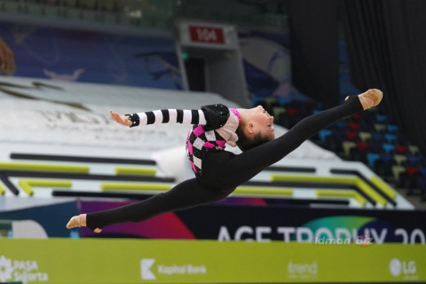 Azerbaijan rhythmic gymnastics championships under way in Baku - PHOTO