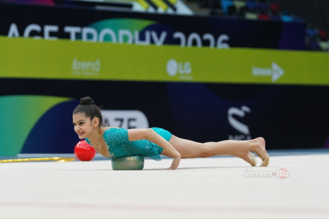 Azerbaijan rhythmic gymnastics championships under way in Baku - PHOTO