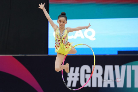 Azerbaijan rhythmic gymnastics championships under way in Baku - PHOTO