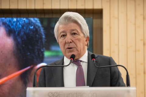 “Atletiko”nun prezidenti klubun “Real Madrid”lə matçda hakimlikdən şikayət edəcəyini bildirib