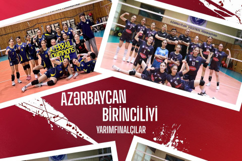 Yeniyetmə voleybolçular arasında Azərbaycan birinciliyinin yarımfinalçıları müəyyənləşib