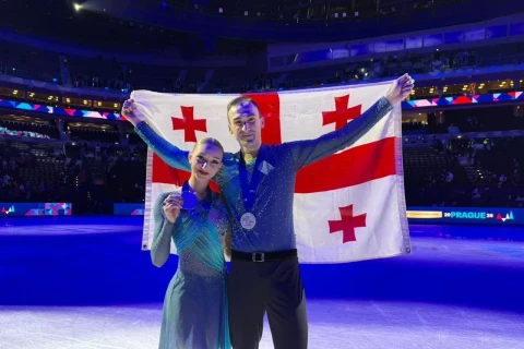 Грузия завоевала первую медаль ЧМ по фигурному катанию