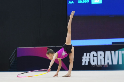 В Баку продолжается 31-е первенство Азербайджана по художественной гимнастике - ФОТО/ВИДЕО