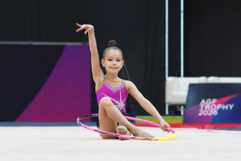 В Баку продолжается 31-е первенство Азербайджана по художественной гимнастике - ФОТО/ВИДЕО