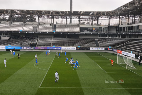 U-21 millimiz Portuqaliya ilə oyunu başladı - YENİLƏNİR + VİDEO