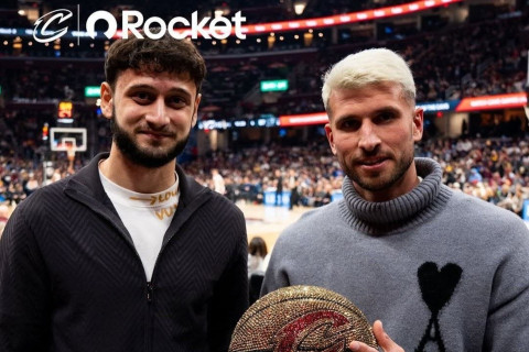 Нариман Ахундзаде посетил матч НБА в Кливленде