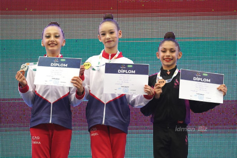 В Баку завершается чемпионат Азербайджана по художественной гимнастике - ФОТО/ВИДЕО