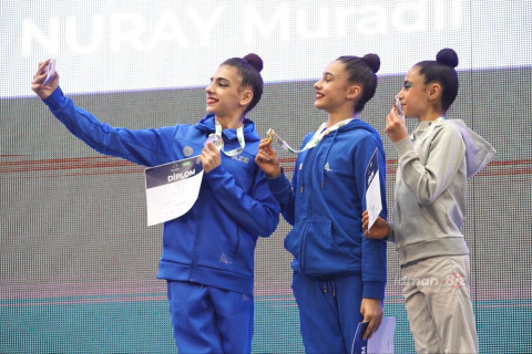 Bədii gimnastika üzrə Azərbaycan birinciliyinə yekun vurulur - FOTO/VİDEO