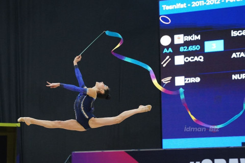 Bədii gimnastika üzrə Azərbaycan birinciliyinə yekun vurulur - FOTO/VİDEO