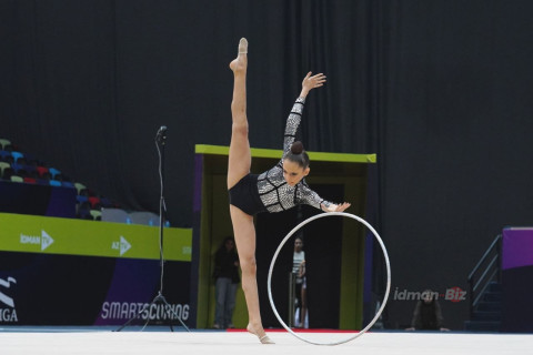 Bədii gimnastika üzrə Azərbaycan birinciliyinə yekun vurulur - FOTO/VİDEO