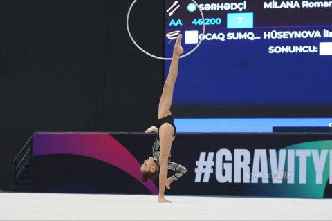 Bədii gimnastika üzrə Azərbaycan birinciliyinə yekun vurulur - FOTO/VİDEO
