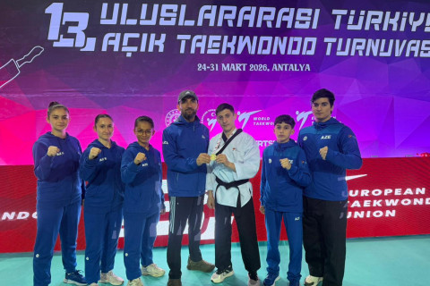 Гусейн Новрузов выиграл "золото "на Türkiye Open по пумсэ