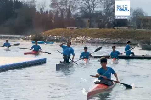 Euronews показал сюжет о водных видах спорта Азербайджана