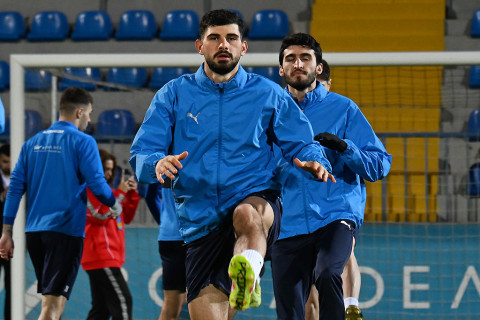 Сборная Азербайджана провела тренировку в преддверии матча с Сьерра-Леоне - ФОТО