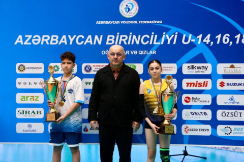 Voleybolda regionların zəfəri: “Turan” və “Naxçıvan” ölkə çempionu oldu - FOTO